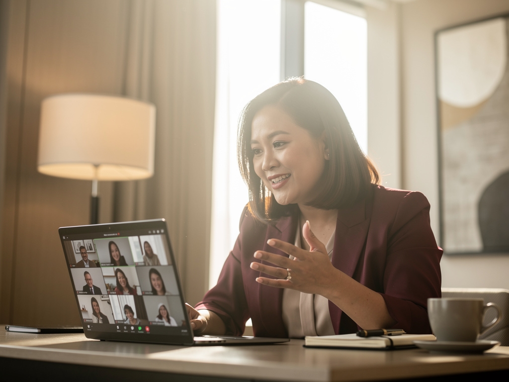 Sesi live kursus online personal brand LinkedIn