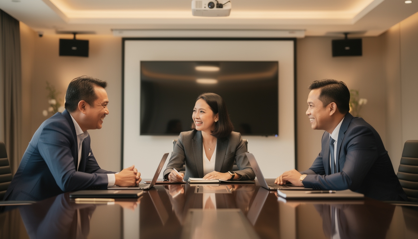 Diskusi kelompok profesional Indonesia